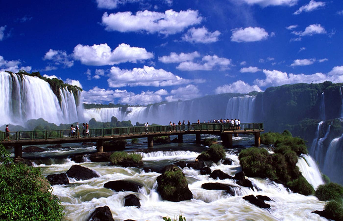 FILMING IN IGUAZU FALLS